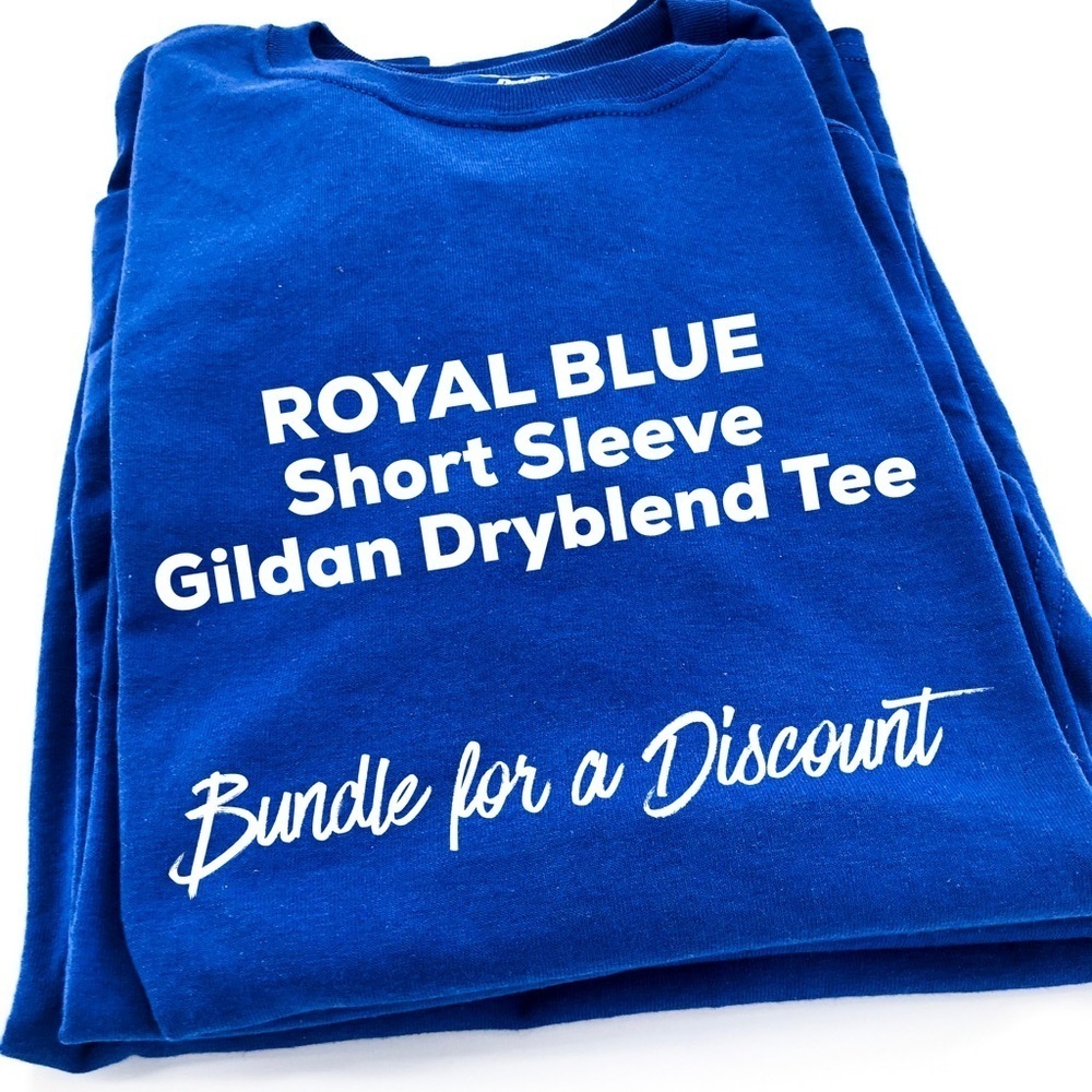 👕Royal Blue Gildan Dryblend Tee